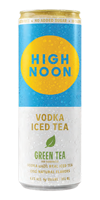 High Noon Green Tea Vodka Iced Tea single can