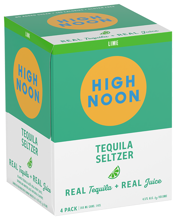 High Noon Lime Tequila Seltzer 4-Pack