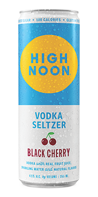 High Noon Black Cherry Vodka Seltzer single can
