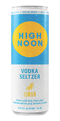 High Noon Lemon Vodka Seltzer single can