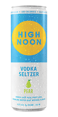 High Noon Pear Vodka Seltzer single can
