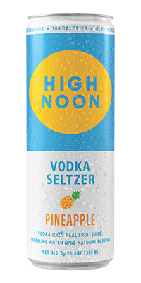 High Noon Pineapple Vodka Seltzer single can